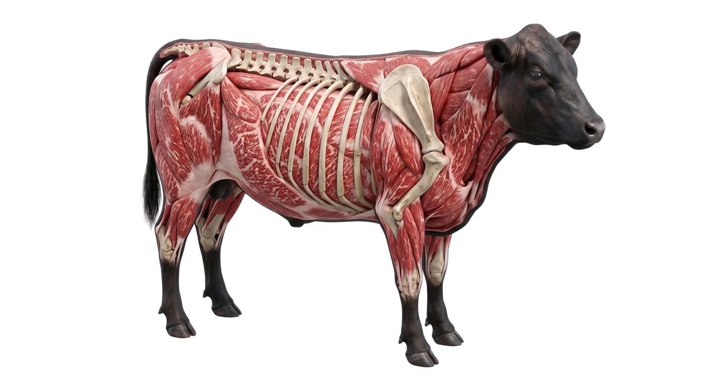 Musculatura de la res premium Yellowstone